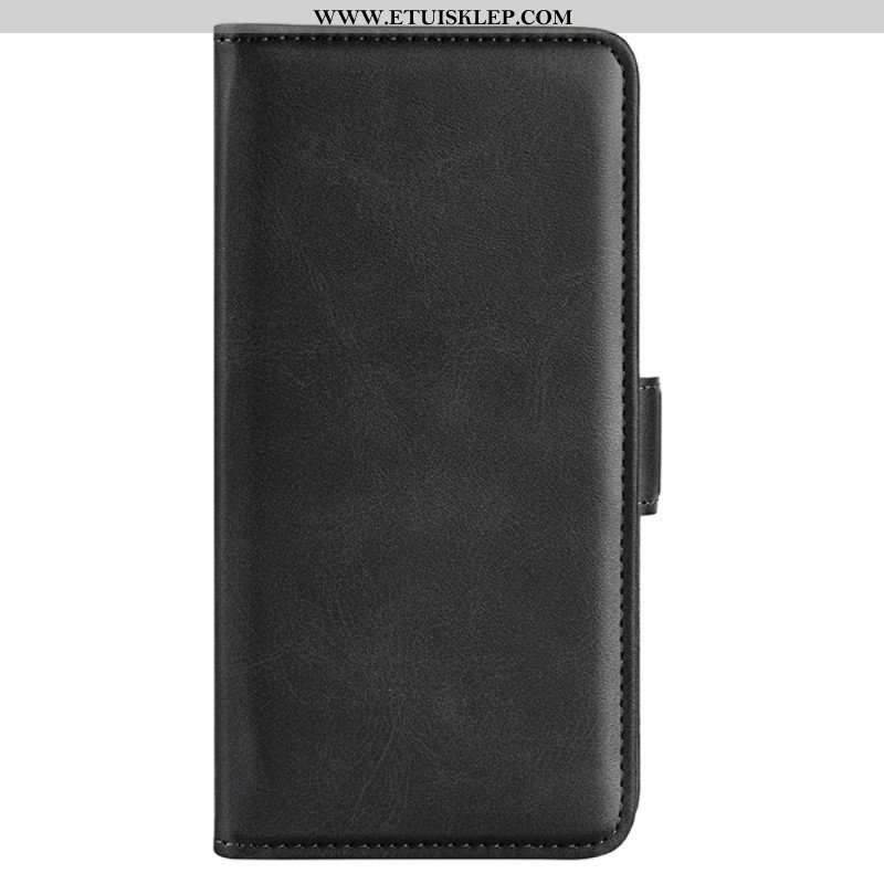 Etui Folio do Huawei P60 Pro Skórzany Futerał Podwójna Klapa